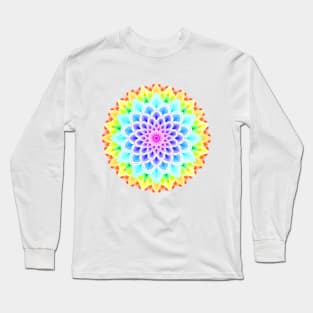 RAINBOW MANDALA (SIMPLE) Long Sleeve T-Shirt